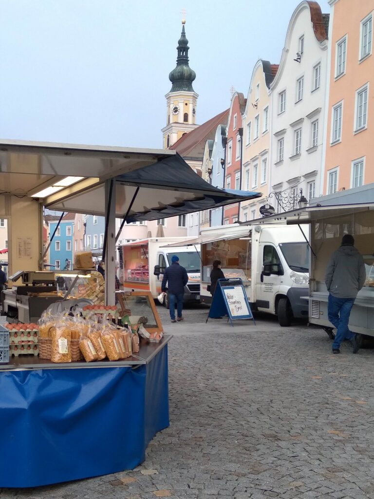 Wochenmarkt in Schärding